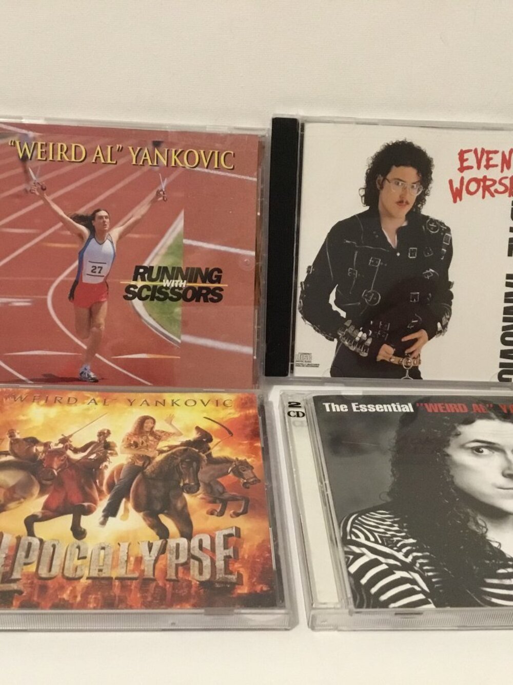 Weird Al music Cds - 1 lot of 4